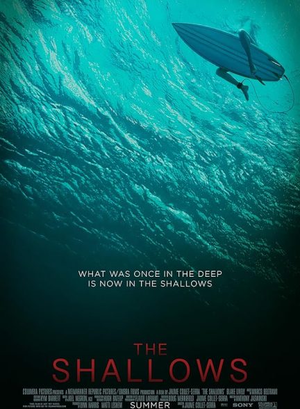 دانلود فیلم آب‌های کم‌عمق | 2016 The Shallows