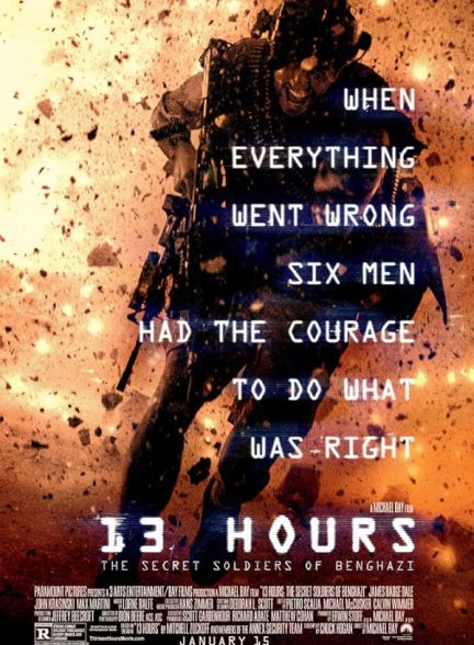 دانلود فیلم 13 ساعت در جهنم بنغازی 13Hours: The Secret Soldiers of Benghazi 2016 l