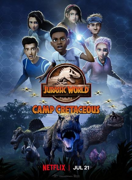 دانلود سریال دنیای ژوراسیک: اردوگاه کرتاسه | Jurassic World: Camp Cretaceous 2020